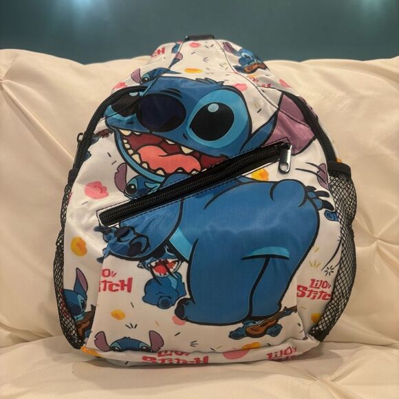 Lilo & Stitch Stitch Chest Sling Bag Travel Shoulder Daypack Unisex NEW - Picture 1 of 6